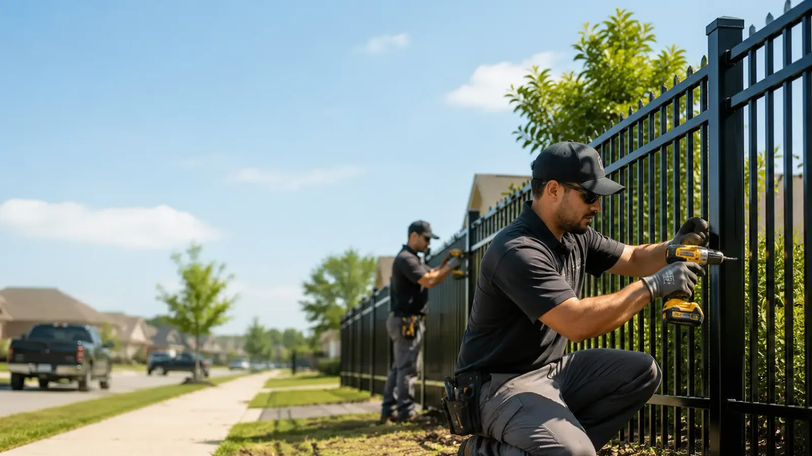 Metal Fence Installation in Bay Port, MI